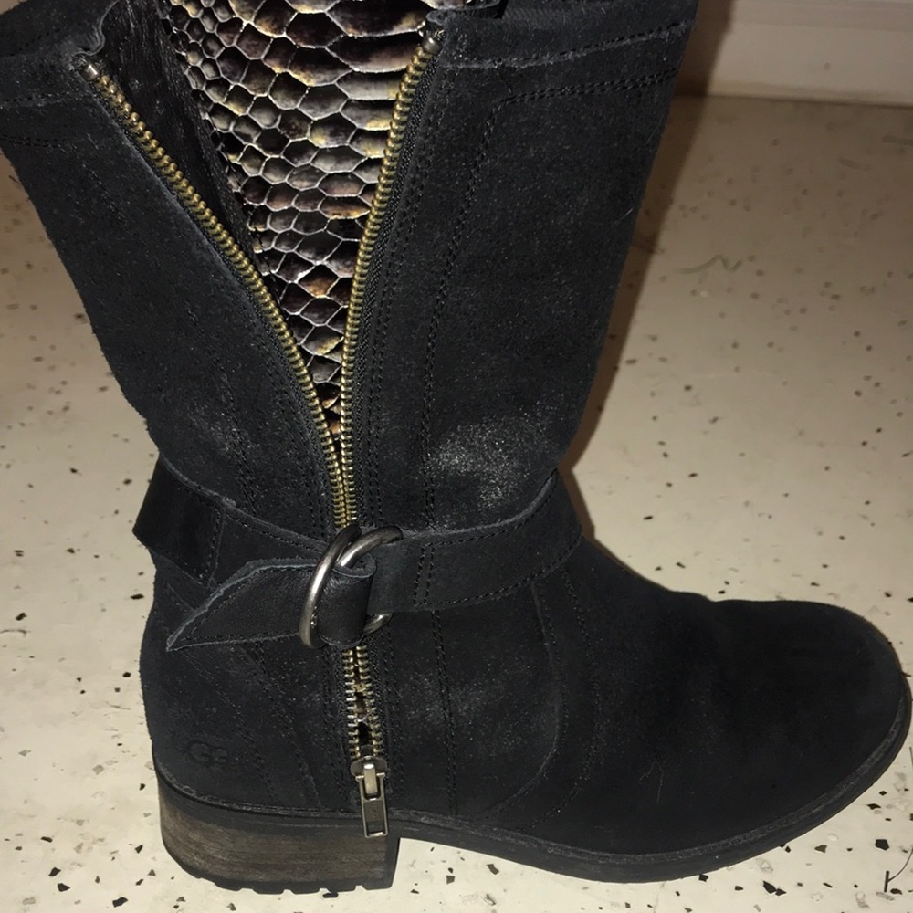 Really nice leather ugg boots
